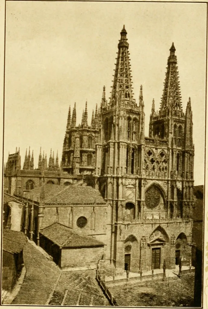 An illustration from The cathedrals of northern Spain, their history and their architecture; together with much of interest concerning the bishops, rulers and other personages identified with them, 1906, leaf 238