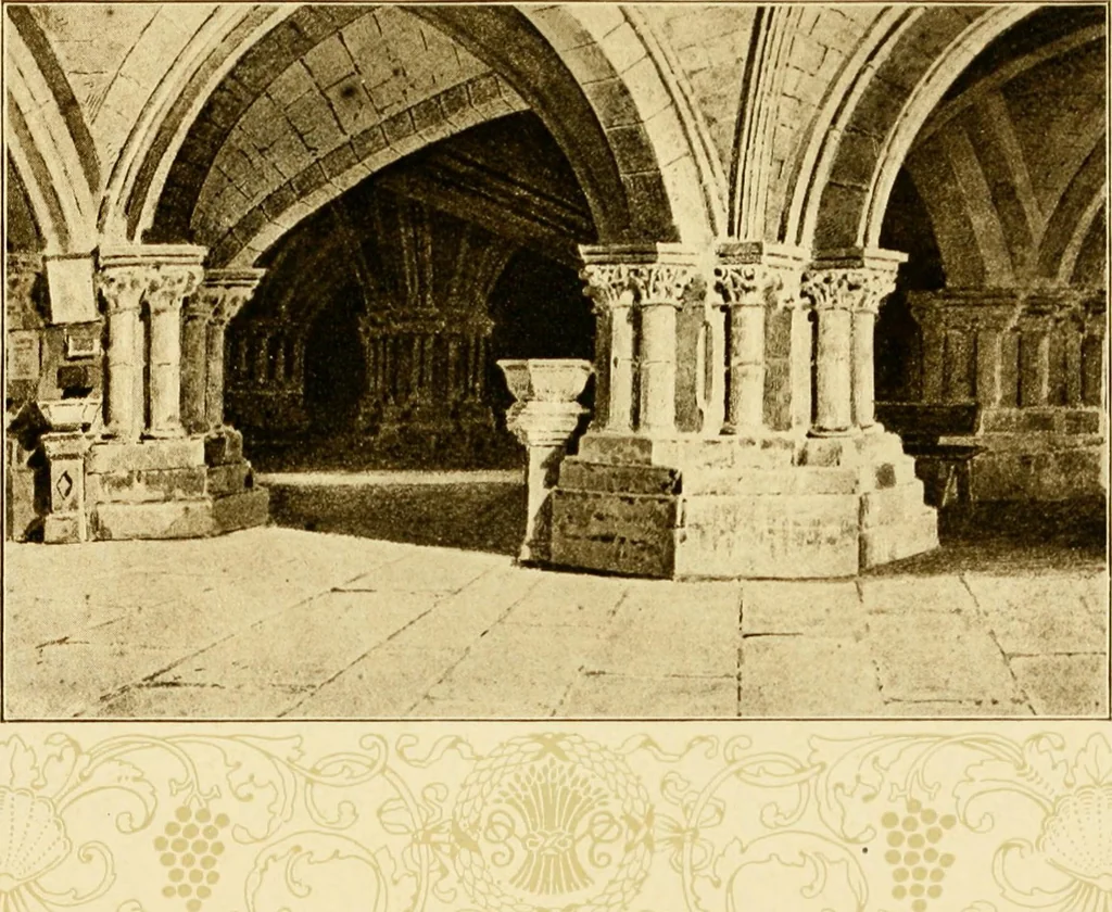 An illustration from The cathedrals of northern Spain, their history and their architecture; together with much of interest concerning the bishops, rulers and other personages identified with them, 1906, leaf 252