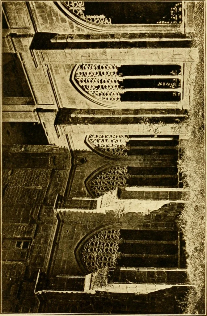 An illustration from The cathedrals of northern Spain, their history and their architecture; together with much of interest concerning the bishops, rulers and other personages identified with them, 1906, leaf 268