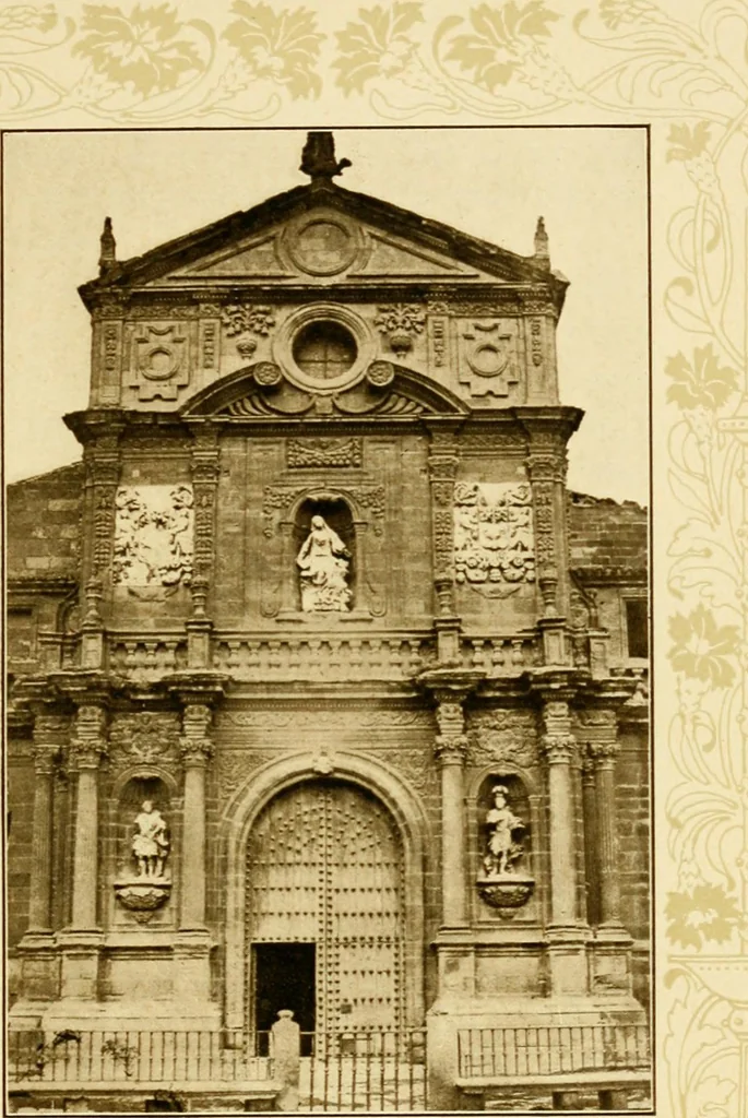 An illustration from The cathedrals of northern Spain, their history and their architecture; together with much of interest concerning the bishops, rulers and other personages identified with them, 1906, leaf 280