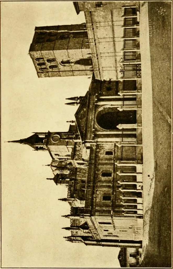 An illustration from The cathedrals of northern Spain, their history and their architecture; together with much of interest concerning the bishops, rulers and other personages identified with them, 1906, leaf 324