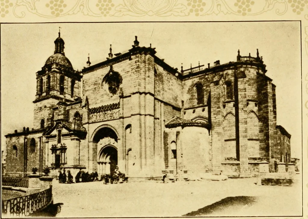An illustration from The cathedrals of northern Spain, their history and their architecture; together with much of interest concerning the bishops, rulers and other personages identified with them, 1906, leaf 374