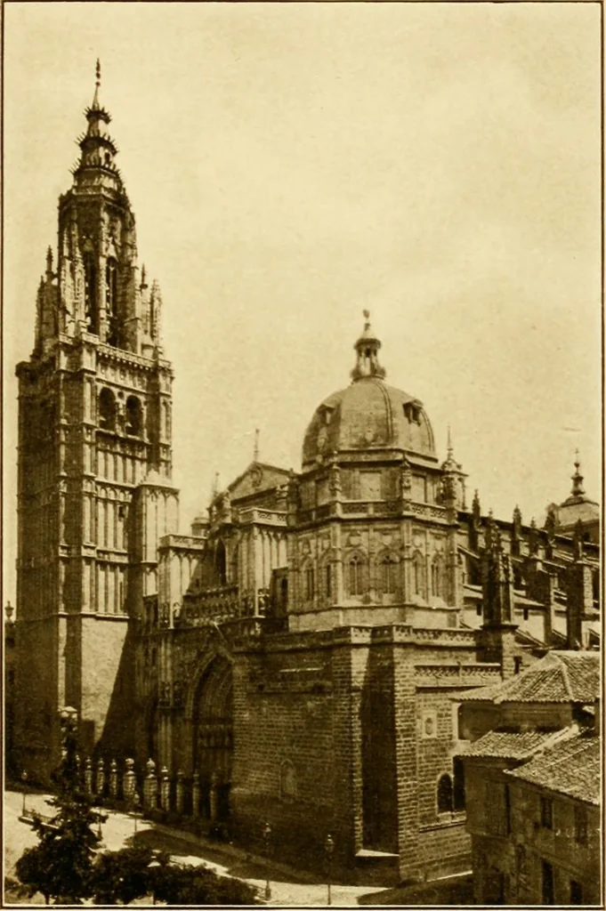 An illustration from The cathedrals of northern Spain, their history and their architecture; together with much of interest concerning the bishops, rulers and other personages identified with them, 1906, leaf 490