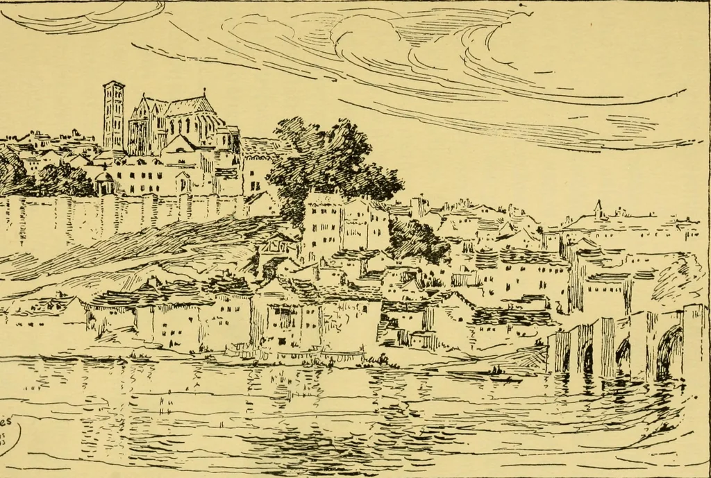 An illustration from Cathedrals of southern France, 1904, leaf 114