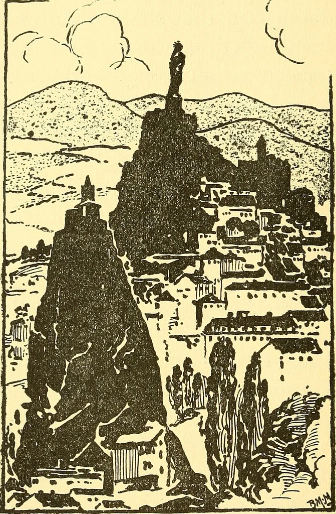 An illustration from Cathedrals of southern France, 1904, leaf 155