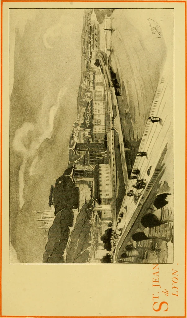 An illustration from Cathedrals of southern France, 1904, leaf 198