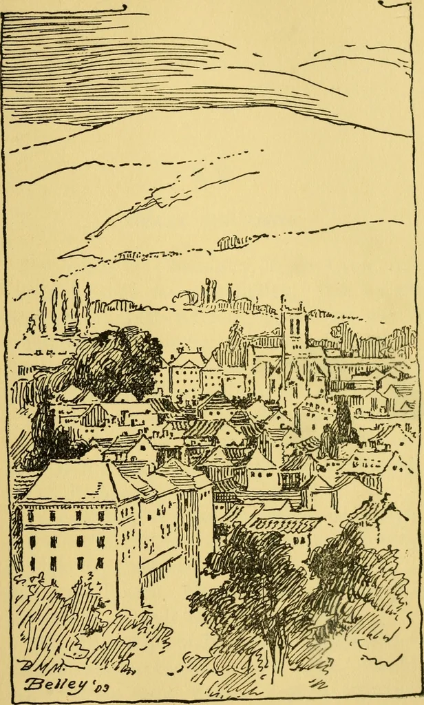 An illustration from Cathedrals of southern France, 1904, leaf 294