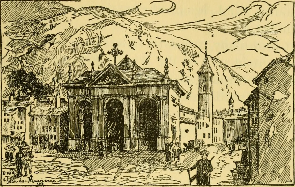 An illustration from Cathedrals of southern France, 1904, leaf 298