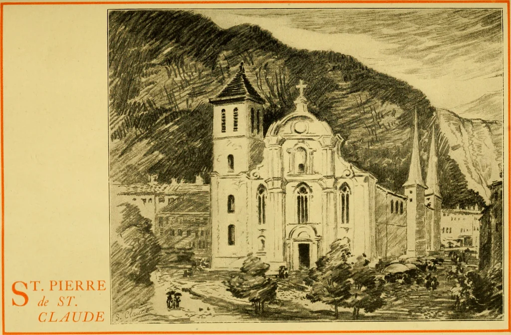 An illustration from Cathedrals of southern France, 1904, leaf 302