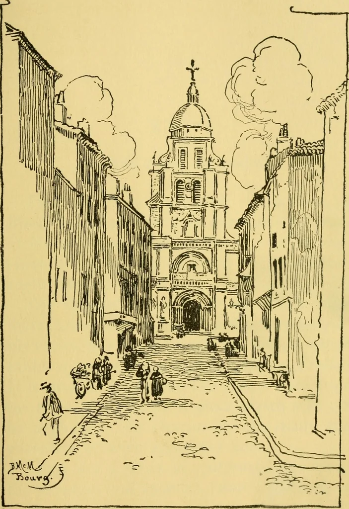 An illustration from Cathedrals of southern France, 1904, leaf 306