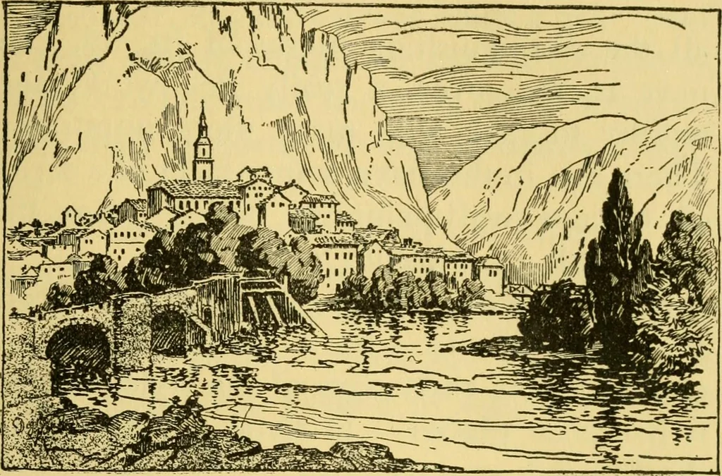 An illustration from Cathedrals of southern France, 1904, leaf 316