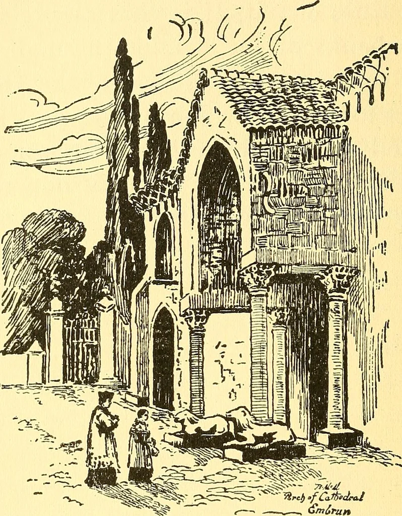 An illustration from Cathedrals of southern France, 1904, leaf 325