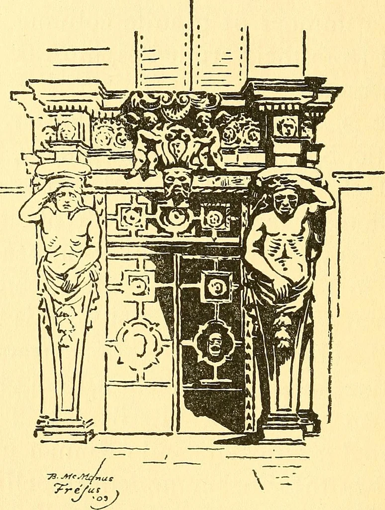 An illustration from Cathedrals of southern France, 1904, leaf 371
