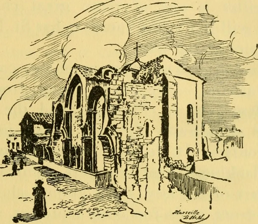 An illustration from Cathedrals of southern France, 1904, leaf 378