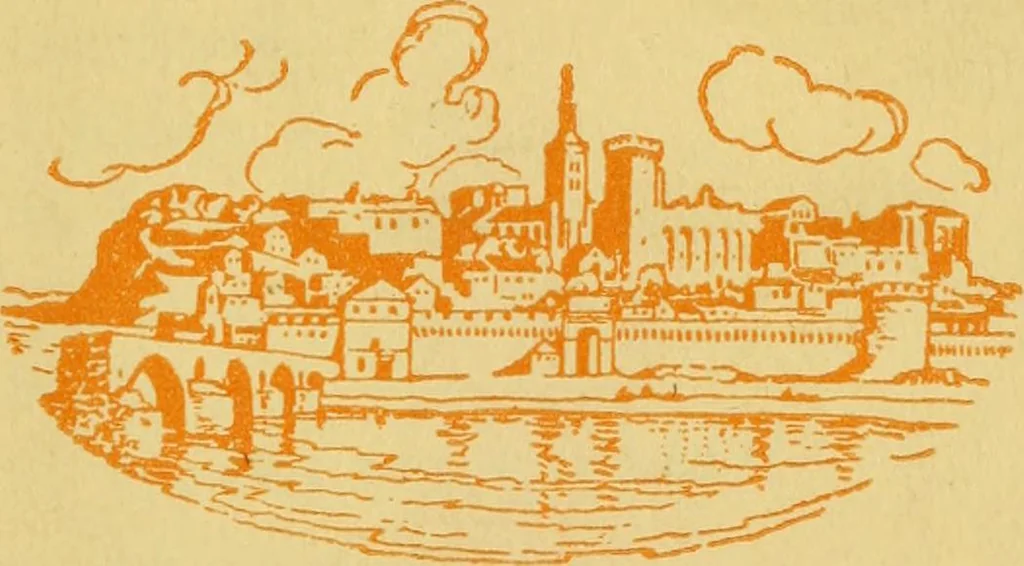 An illustration from Cathedrals of southern France, 1904, leaf 4