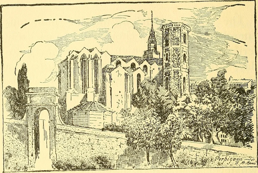 An illustration from Cathedrals of southern France, 1904, leaf 403