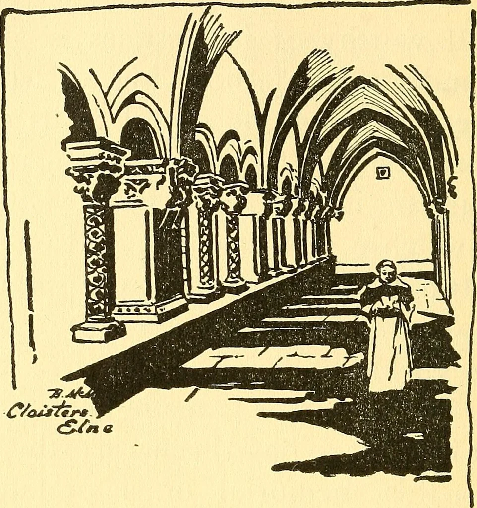 An illustration from Cathedrals of southern France, 1904, leaf 407