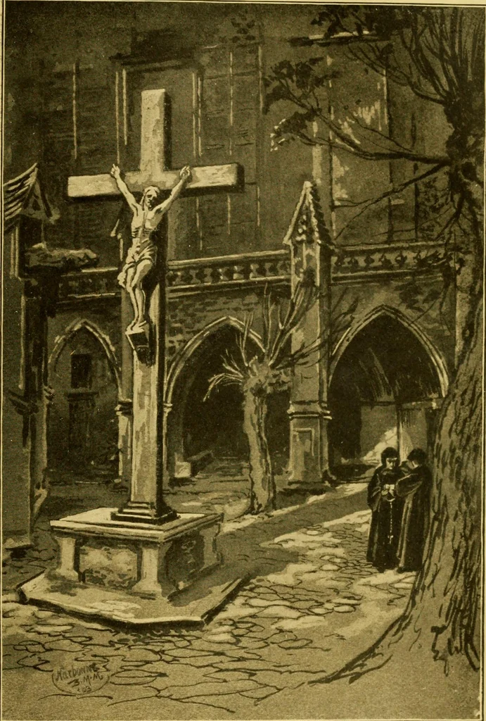 An illustration from Cathedrals of southern France, 1904, leaf 416