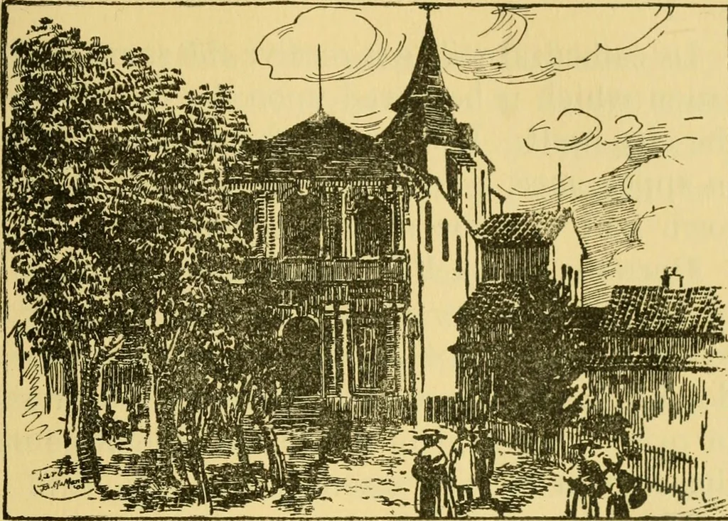 An illustration from Cathedrals of southern France, 1904, leaf 458