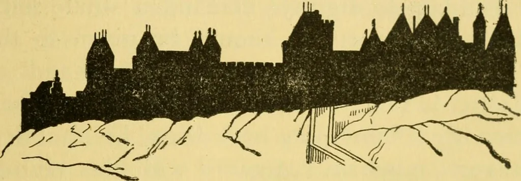An illustration from Cathedrals of southern France, 1904, leaf 500