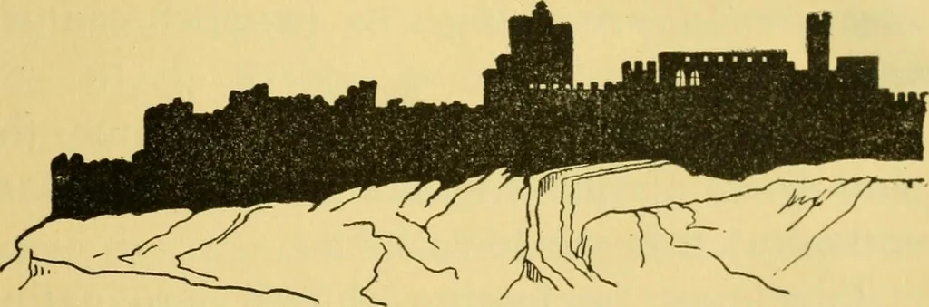 An illustration from Cathedrals of southern France, 1904, leaf 500