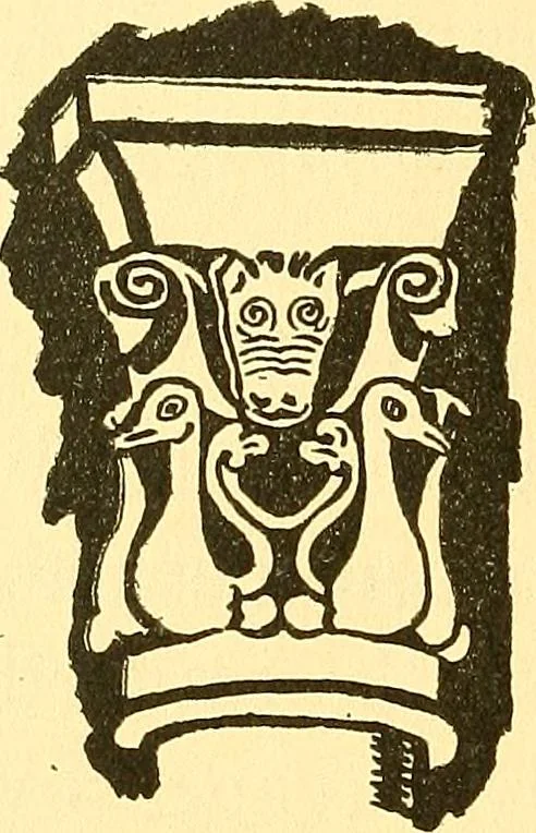 An illustration from Cathedrals of southern France, 1904, leaf 503