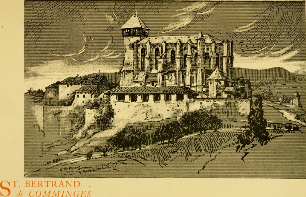 An illustration from Cathedrals of southern France, 1904, leaf 516