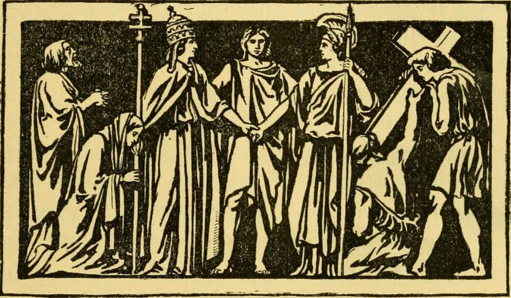 An illustration from Cathedrals of southern France, 1904, leaf 52