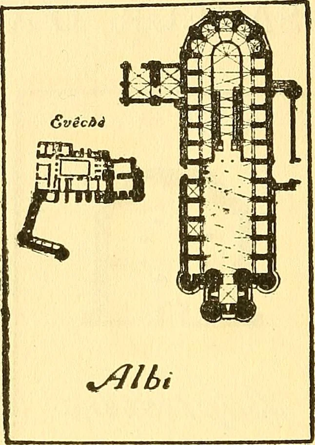 An illustration from Cathedrals of southern France, 1904, leaf 583