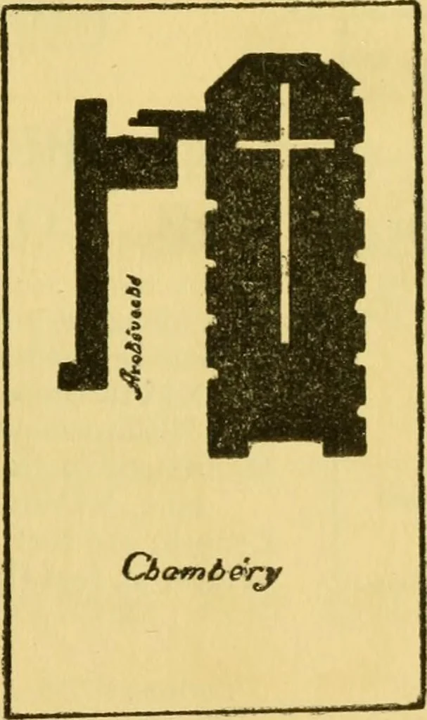 An illustration from Cathedrals of southern France, 1904, leaf 590