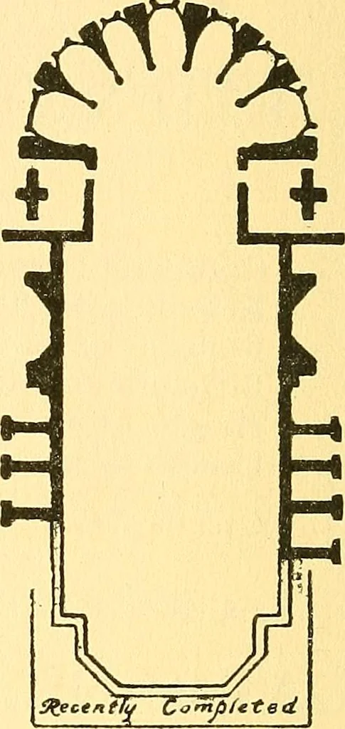 An illustration from Cathedrals of southern France, 1904, leaf 591