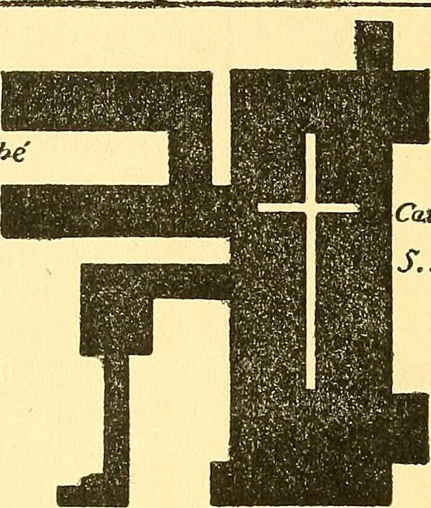 An illustration from Cathedrals of southern France, 1904, leaf 599