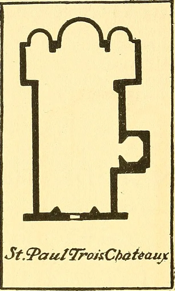 An illustration from Cathedrals of southern France, 1904, leaf 603
