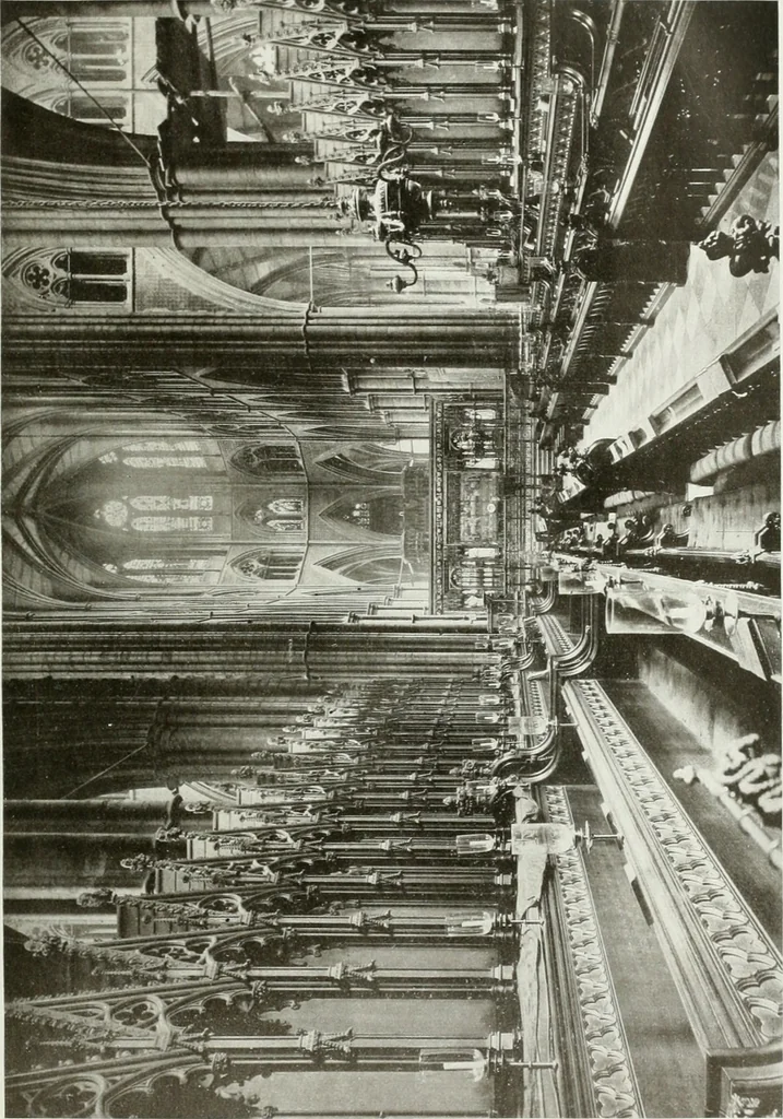 An illustration from The cathedrals and other churches of Great Britain, 1911, leaf 106