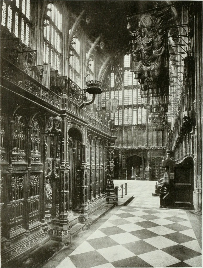 An illustration from The cathedrals and other churches of Great Britain, 1911, leaf 107
