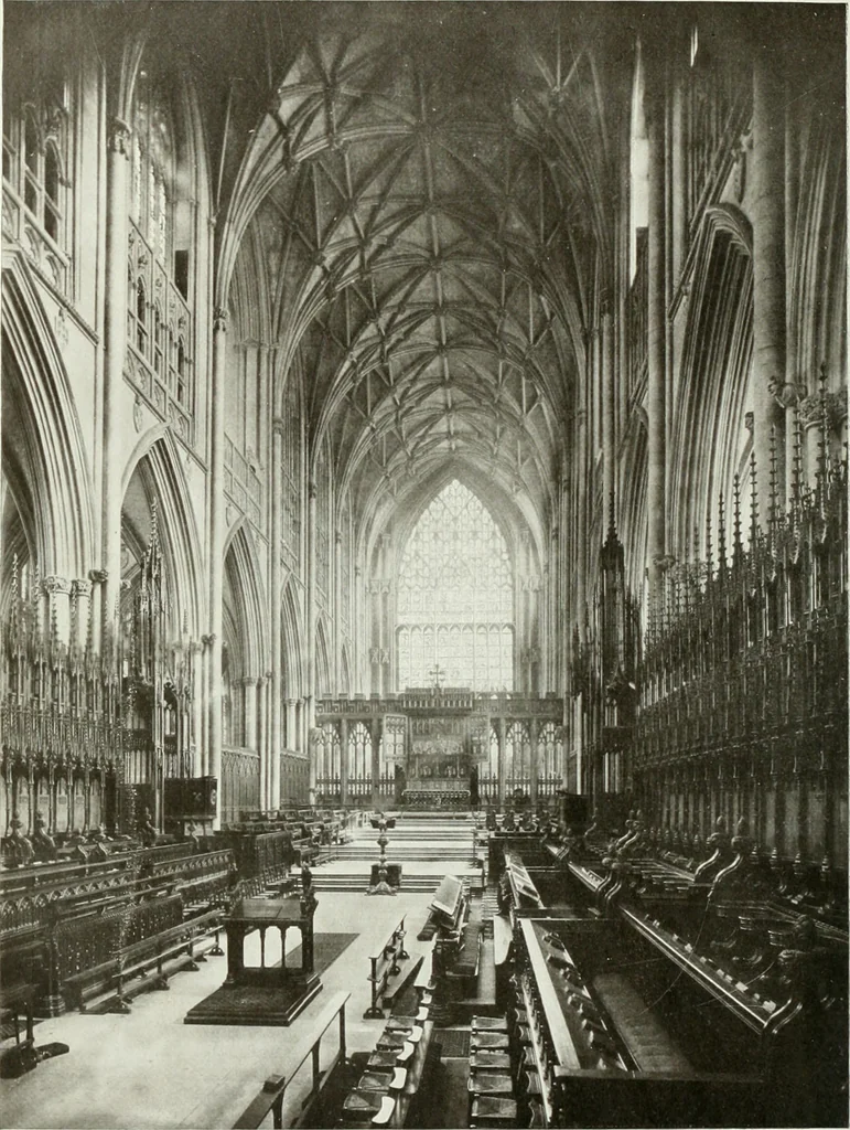 An illustration from The cathedrals and other churches of Great Britain, 1911, leaf 123