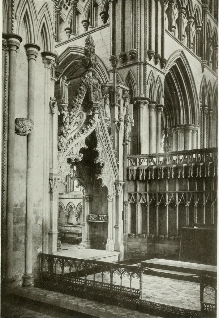 An illustration from The cathedrals and other churches of Great Britain, 1911, leaf 32