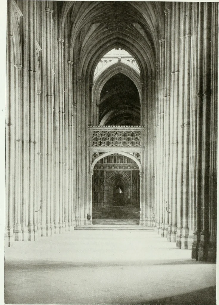 An illustration from The cathedrals and other churches of Great Britain, 1911, leaf 37