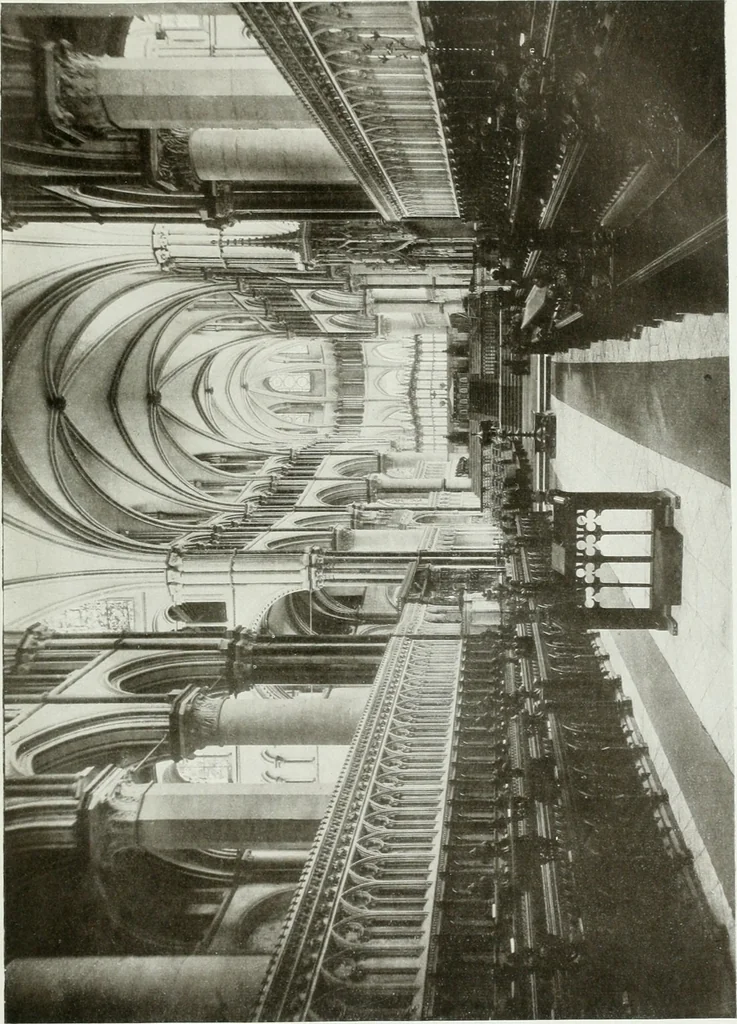 An illustration from The cathedrals and other churches of Great Britain, 1911, leaf 38