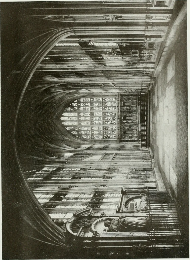 An illustration from The cathedrals and other churches of Great Britain, 1911, leaf 64
