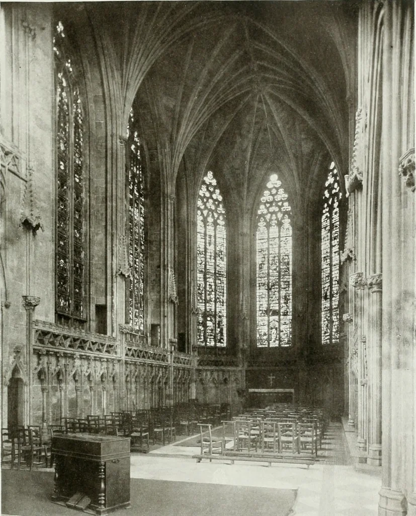 An illustration from The cathedrals and other churches of Great Britain, 1911, leaf 70