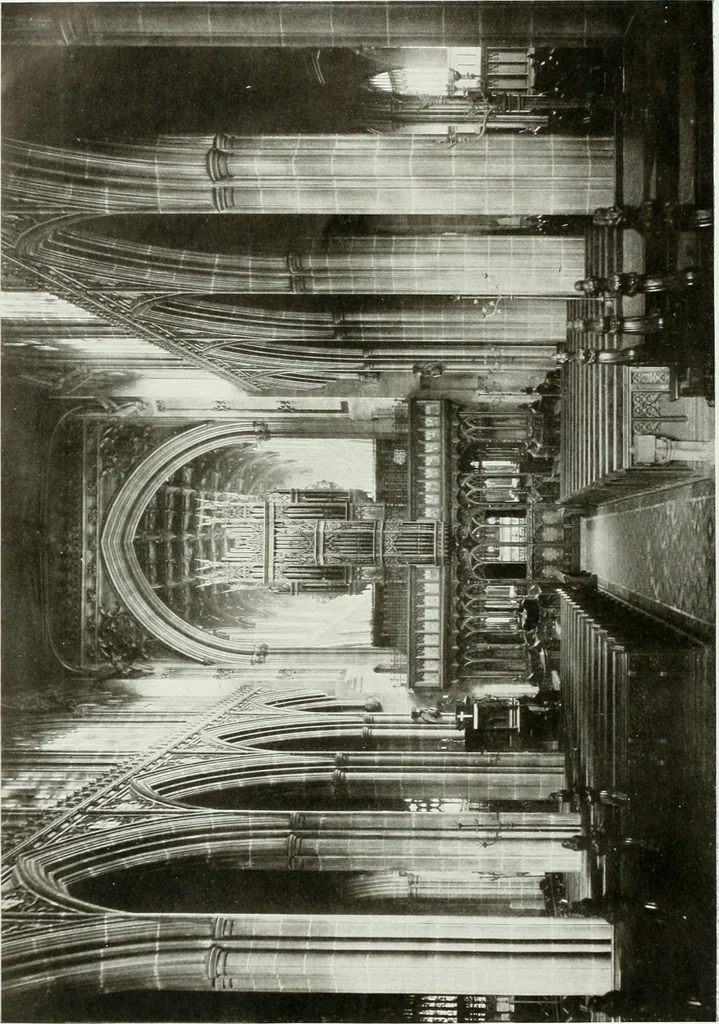 An illustration from The cathedrals and other churches of Great Britain, 1911, leaf 81
