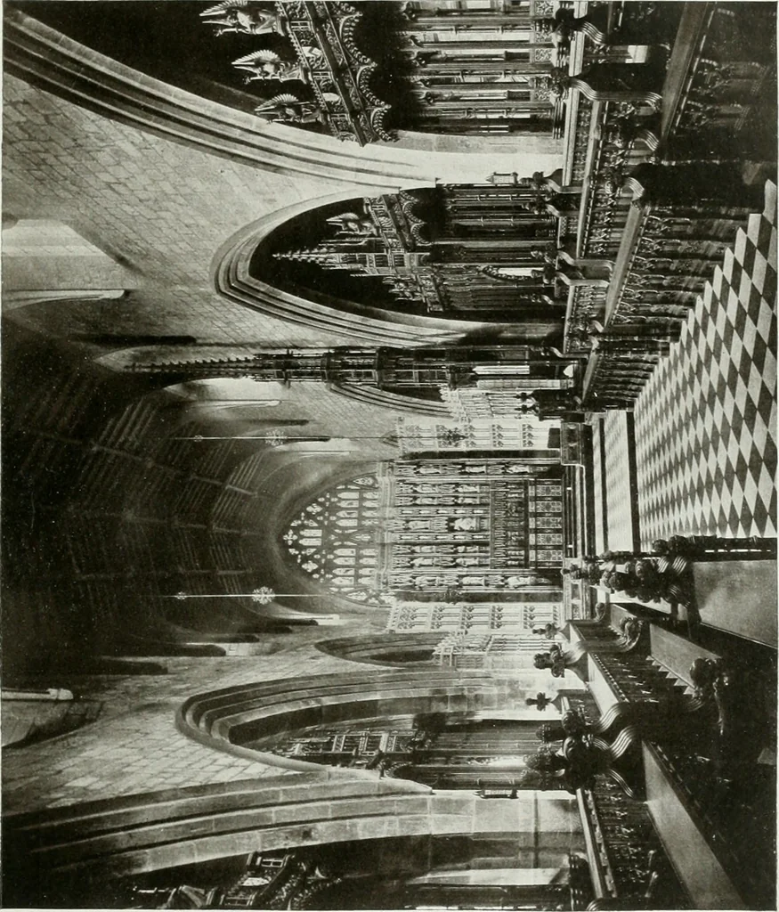 An illustration from The cathedrals and other churches of Great Britain, 1911, leaf 82