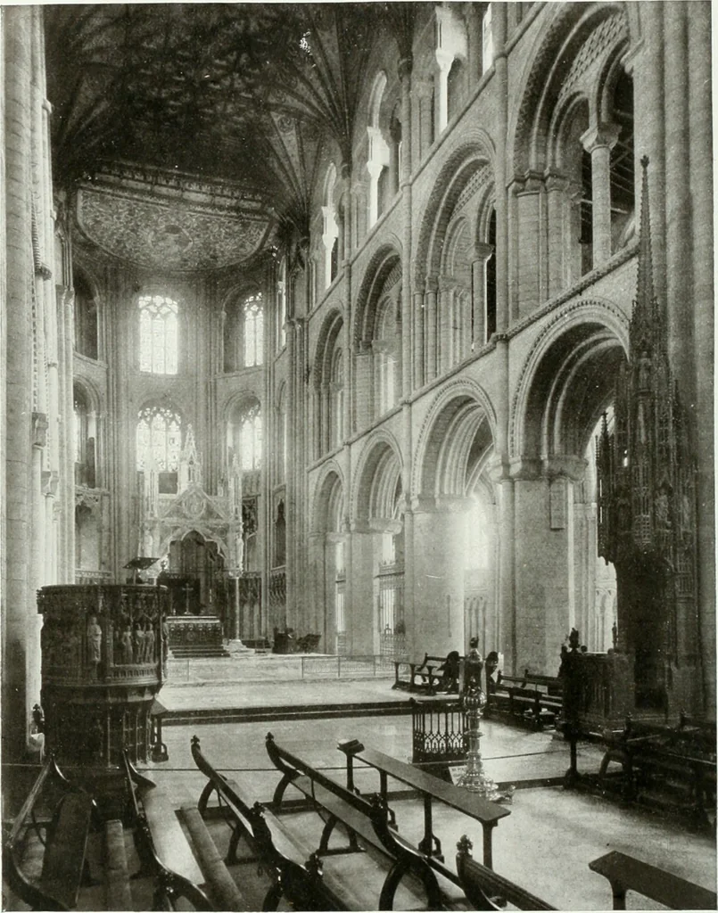 An illustration from The cathedrals and other churches of Great Britain, 1911, leaf 89
