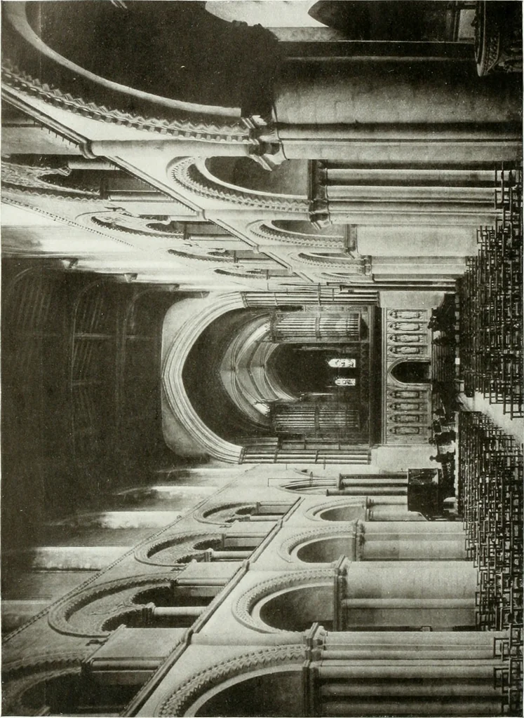 An illustration from The cathedrals and other churches of Great Britain, 1911, leaf 91