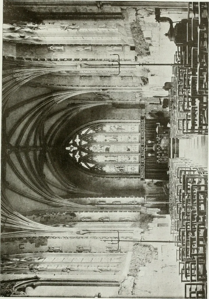 An illustration from The cathedrals and other churches of Great Britain, 1911, leaf 92