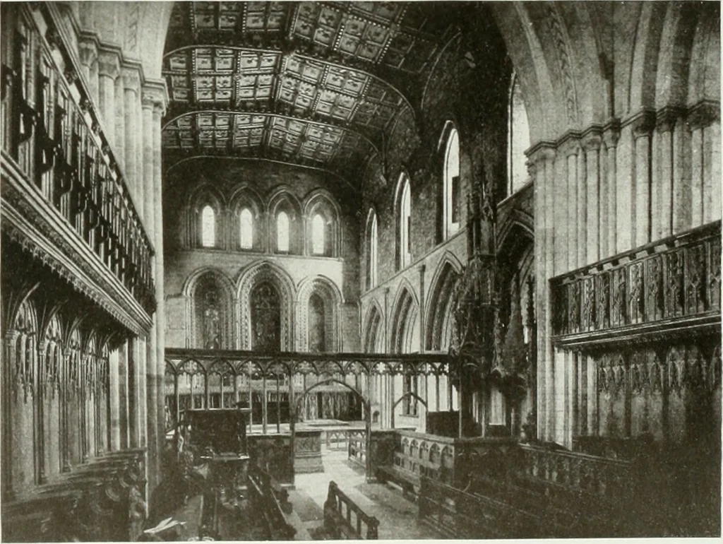 An illustration from The cathedrals and other churches of Great Britain, 1911, leaf 93