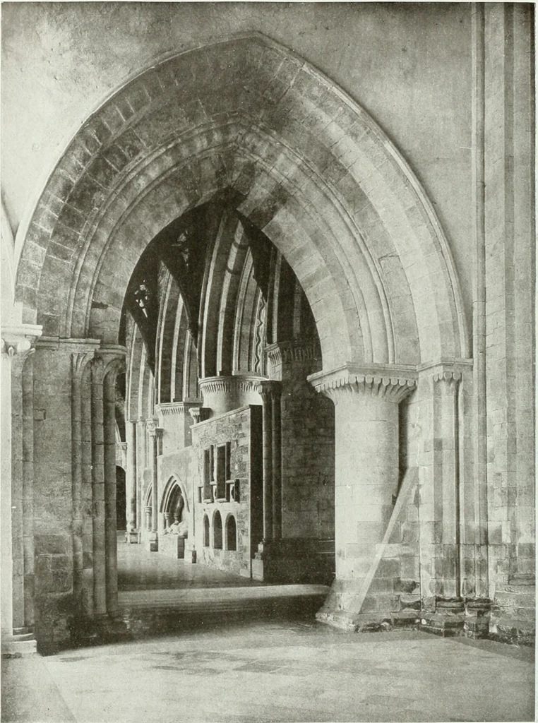 An illustration from The cathedrals and other churches of Great Britain, 1911, leaf 95