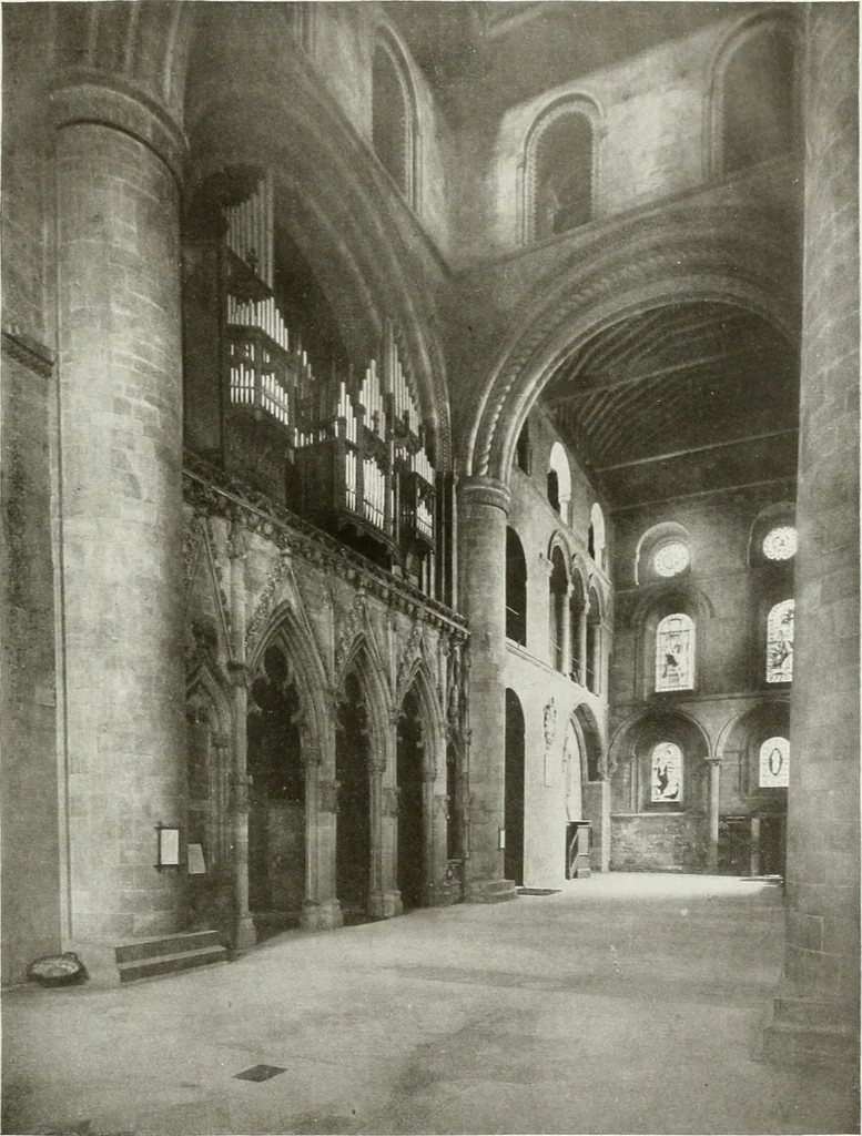 An illustration from The cathedrals and other churches of Great Britain, 1911, leaf 98