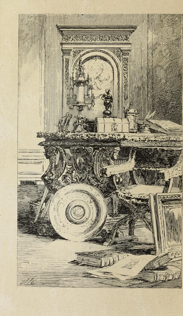 An illustration from Causeries sur l'art et la curiosité, 1878, leaf 7